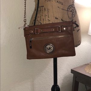 Brown Michael Kors crossbody bag